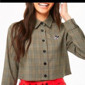 FOREVER 21 x DISNEY Mickey Mouse‎ "Glen Plaid" suit - 2 piece set